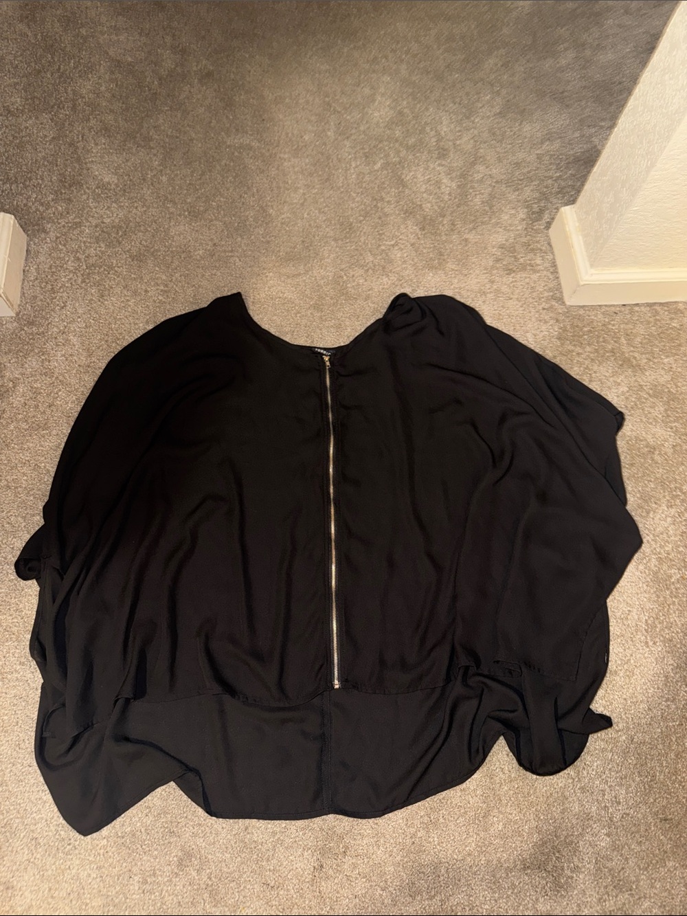 torrid Black V-Neck Blouse